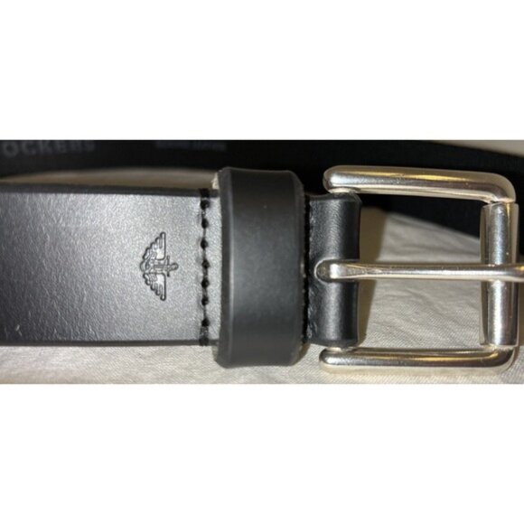 Dockers Mens Genuine Leather Belt Size 30 Black - Picture 4 of 6